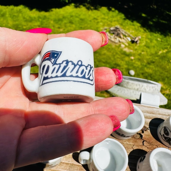 NFL Team Logo Thimble Mini Mug Set (16 teams) vintage - Picture 9 of 14